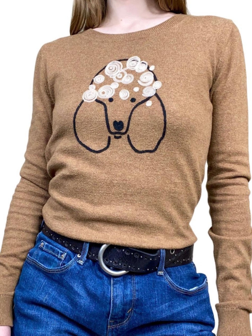 J Crew Poodle Teddie Sweater